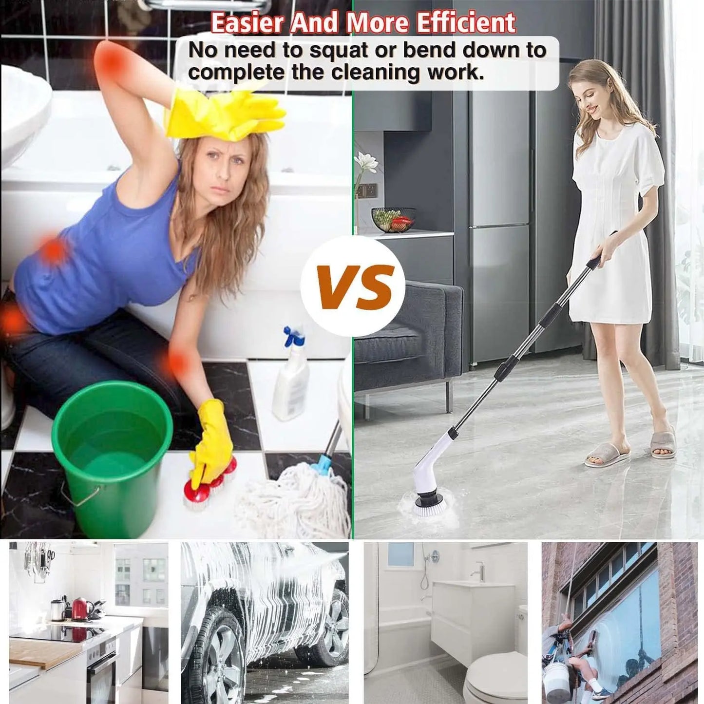 Cordledd Electric Spin Scrubber
