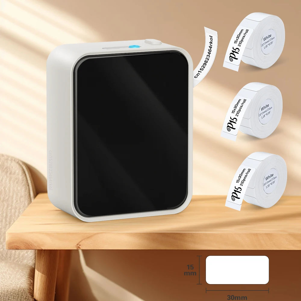 Mini Bluetooth Label Printer Portable Inkless Sticker Printer