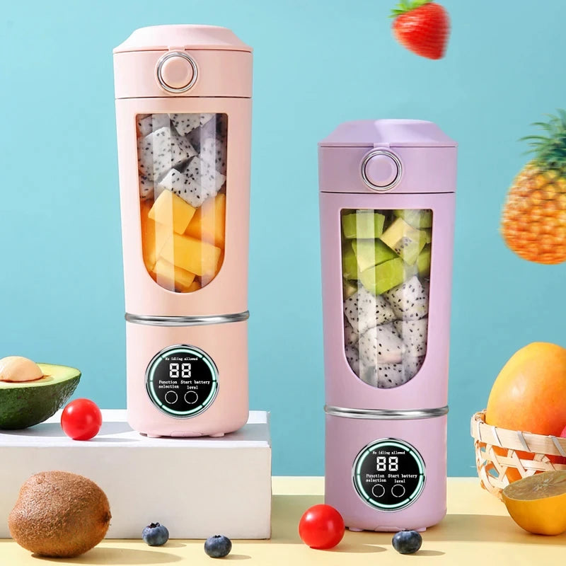 Kitchen Lab™ Pro Smoothie Blender – Rechargeable & Self-Cleaning