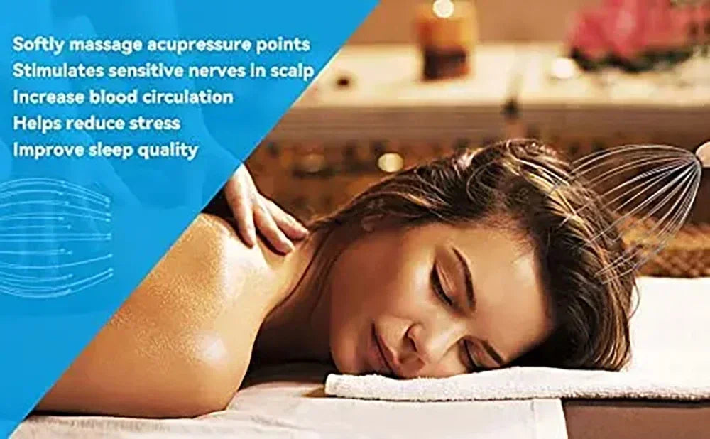 Octopus Head Massager - Relaxing Scalp Massage Tool
