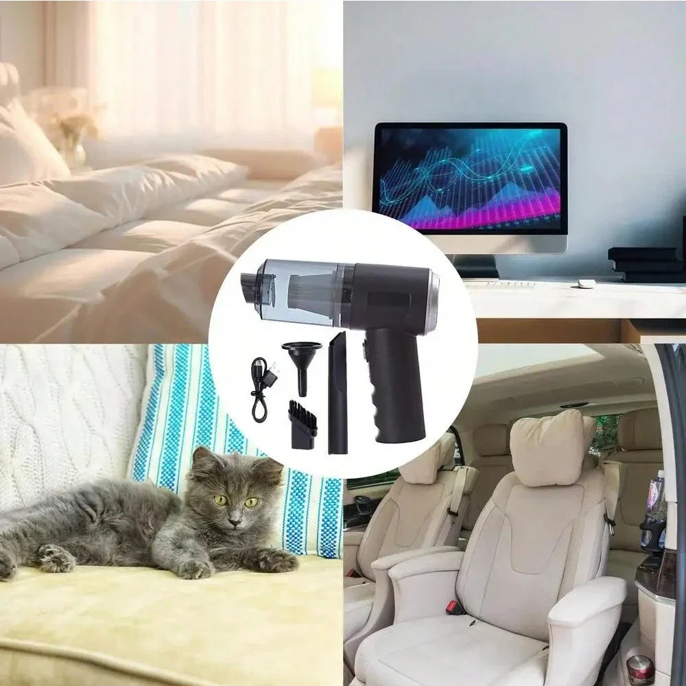 Portable Wireless Mini Vacuum Cleaner - Car & Home