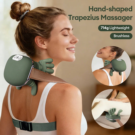 4D Neck & Shoulder Massager Wireless Muscle Relief