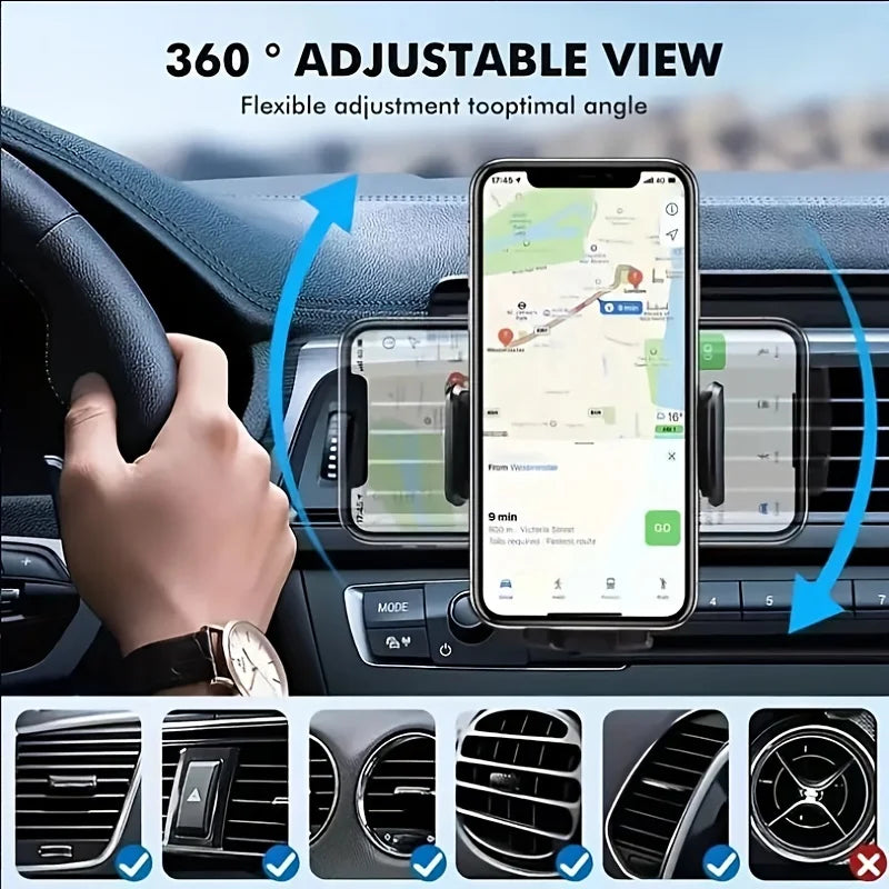 Magnetic Car Phone Holder 360 Air Vent Mount