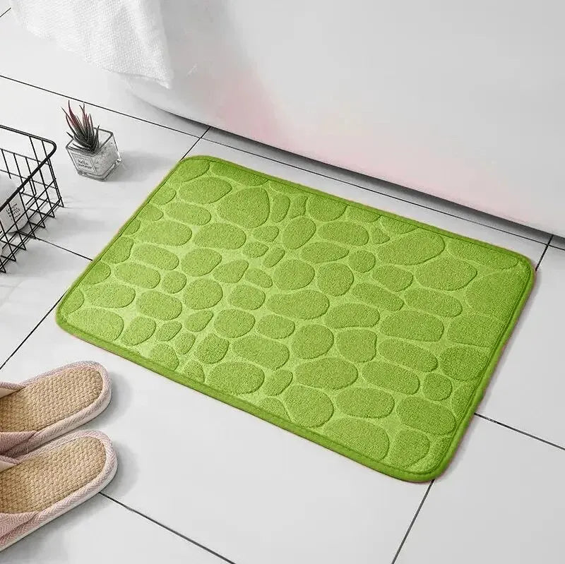 Pebble Texture Anti - Slip Bath Mat