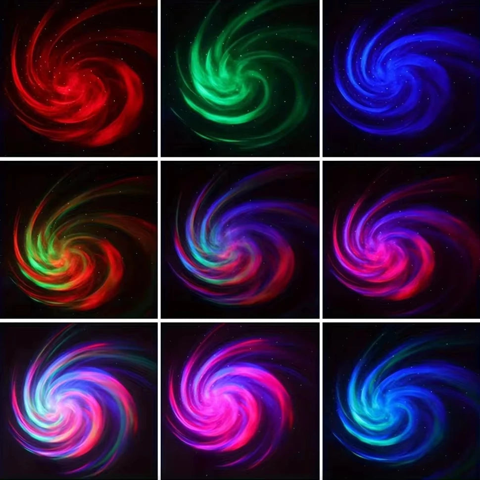 Galaxy Star Projector _ Led Night Sky Lamp for Bedroom & Relaxation