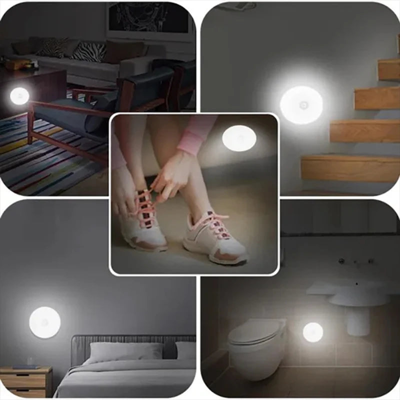 Smart Motion Sensor LED Light -USB Rechergeable