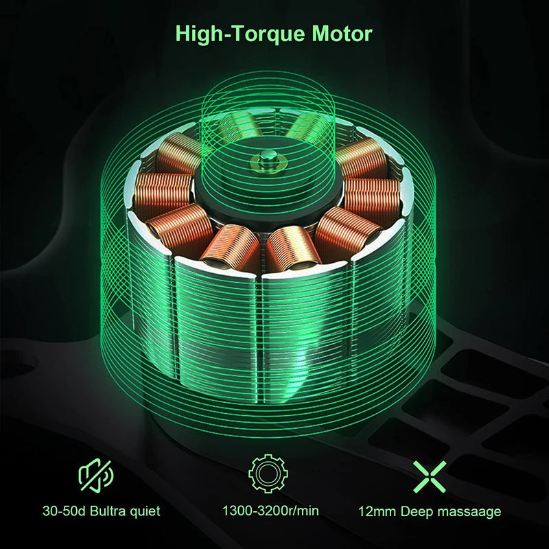 Deep Tissue Massage Gun Muscle Recovery & Relaxation