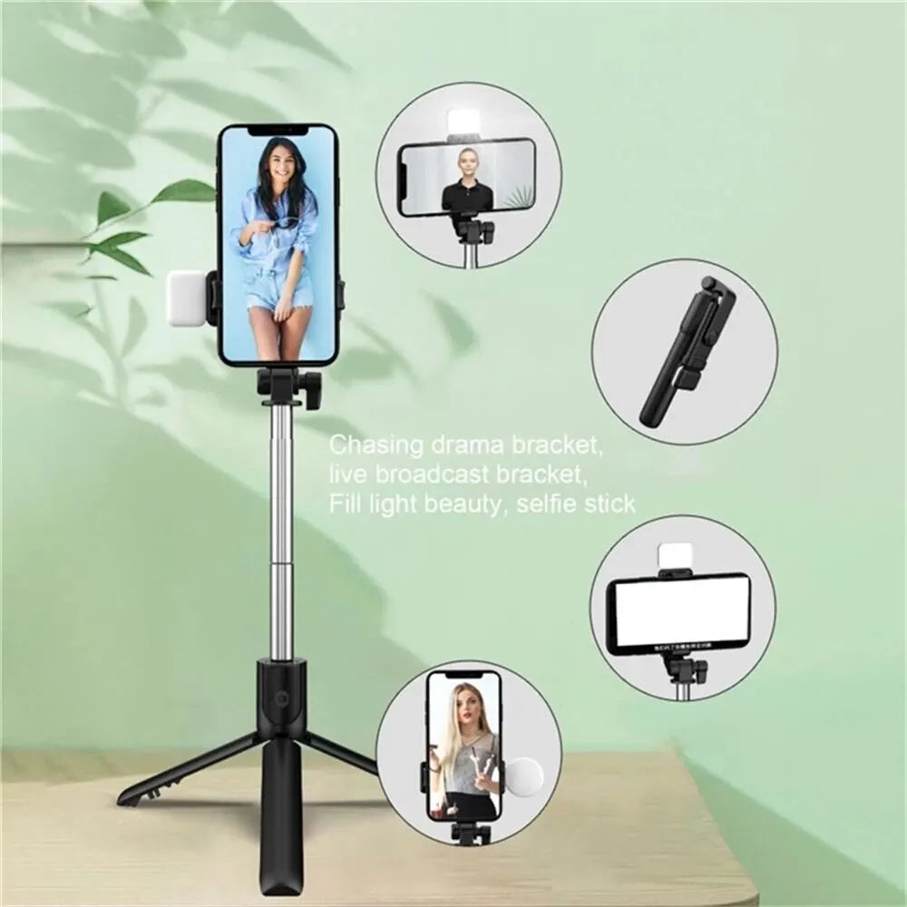 Bluetooth Selfie Stick Tripod with Remote