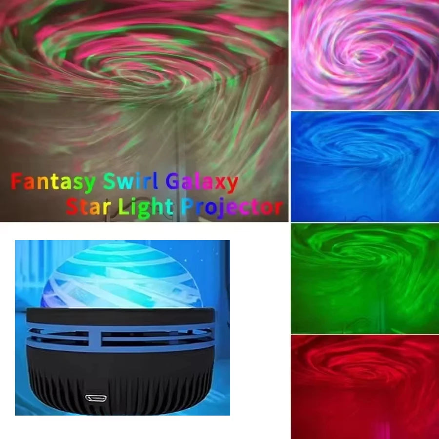 Galaxy Star Projector _ Led Night Sky Lamp for Bedroom & Relaxation