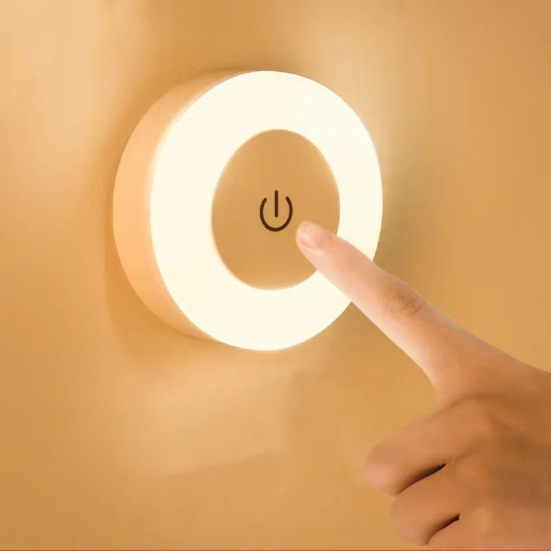 Touch Sensor LED Wall Night Light – NOVENA WORLD