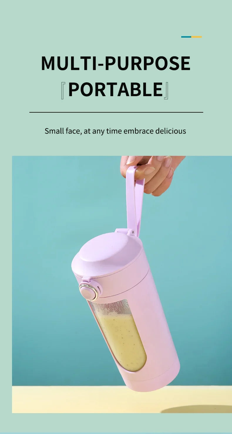 Kitchen Lab™ Pro Smoothie Blender – Rechargeable & Self-Cleaning