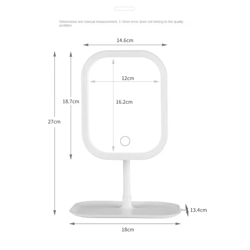 LED Vanity Makeup Mirror - Touch Control