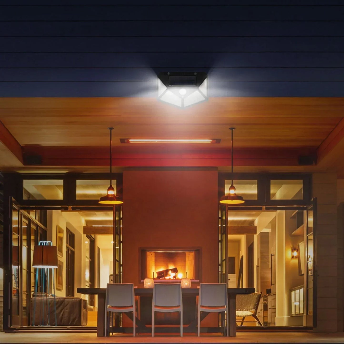 Wireless Solar Motion Sensor Light