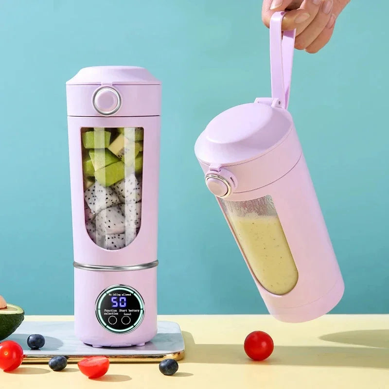 Kitchen Lab™ Pro Smoothie Blender – Rechargeable & Self-Cleaning