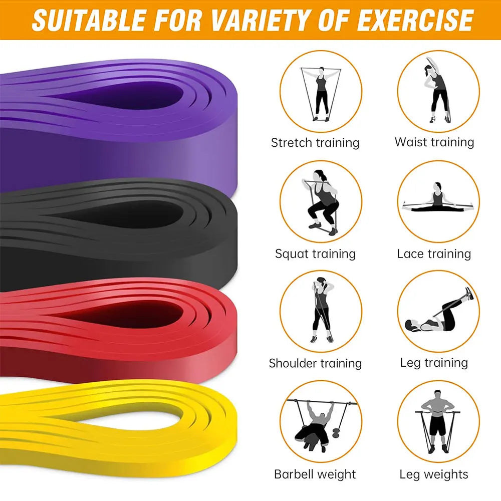 Adjustable Resistance Bands Set - Home Gym Strength Training Bands