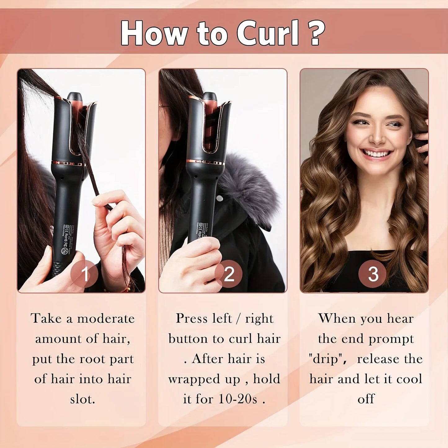 Auto Curl Pro - Automatic Hair Curling Iron
