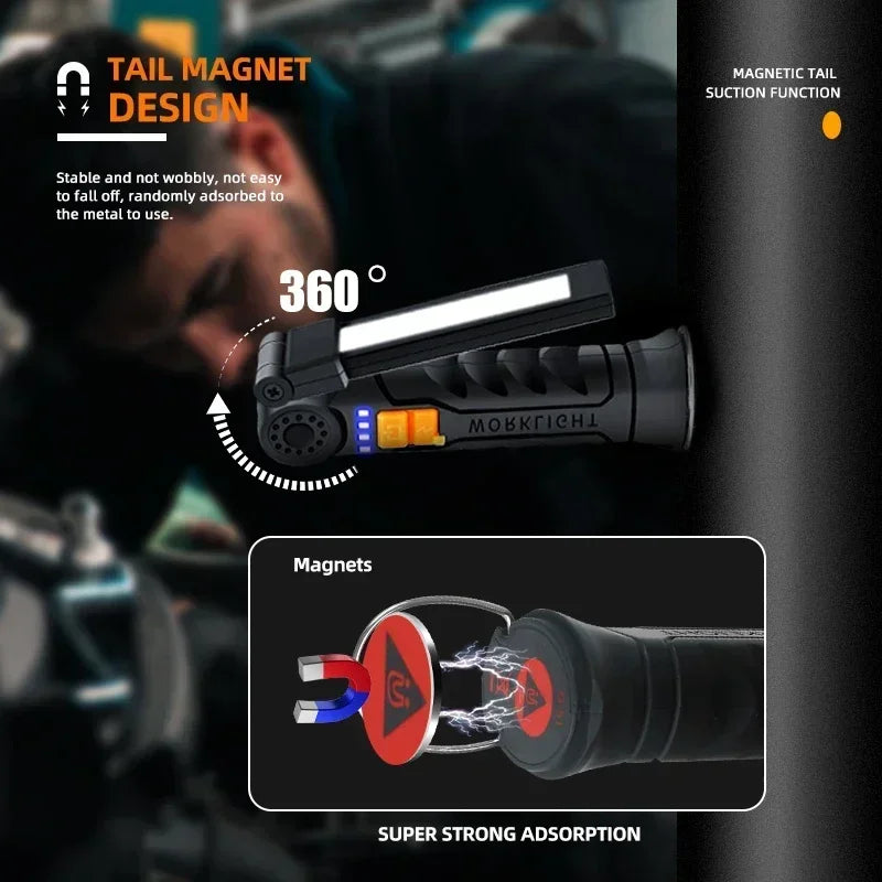 Foldable Magnetic LED Work Light