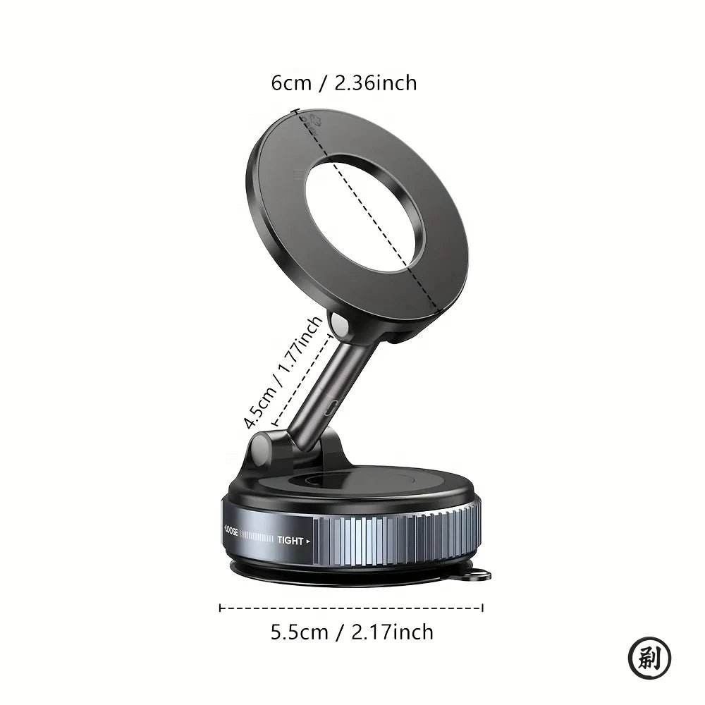 Magnetic Car Phone Holder - 360 Adjustable Dashboard Mount