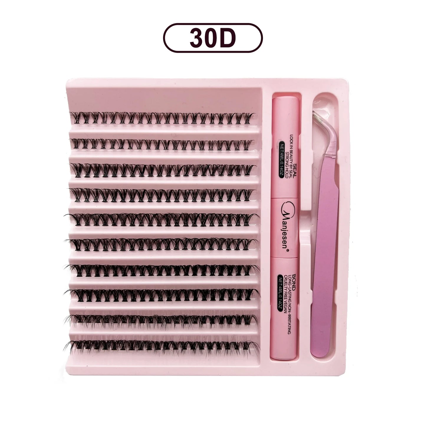 DIY Lashes Extension Kit 200 PCS Clusters Lashes Set