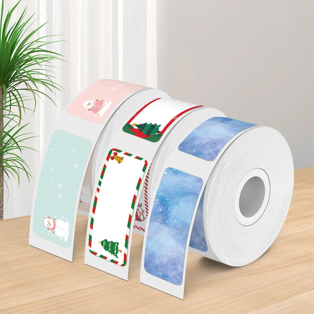 Mini Bluetooth Label Printer Portable Inkless Sticker Printer
