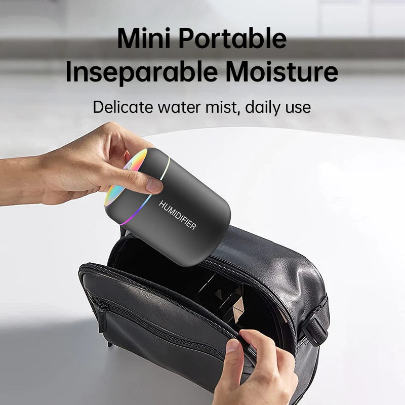 RGB Flame Air Humidifier Relaxing Mist & Mood Light