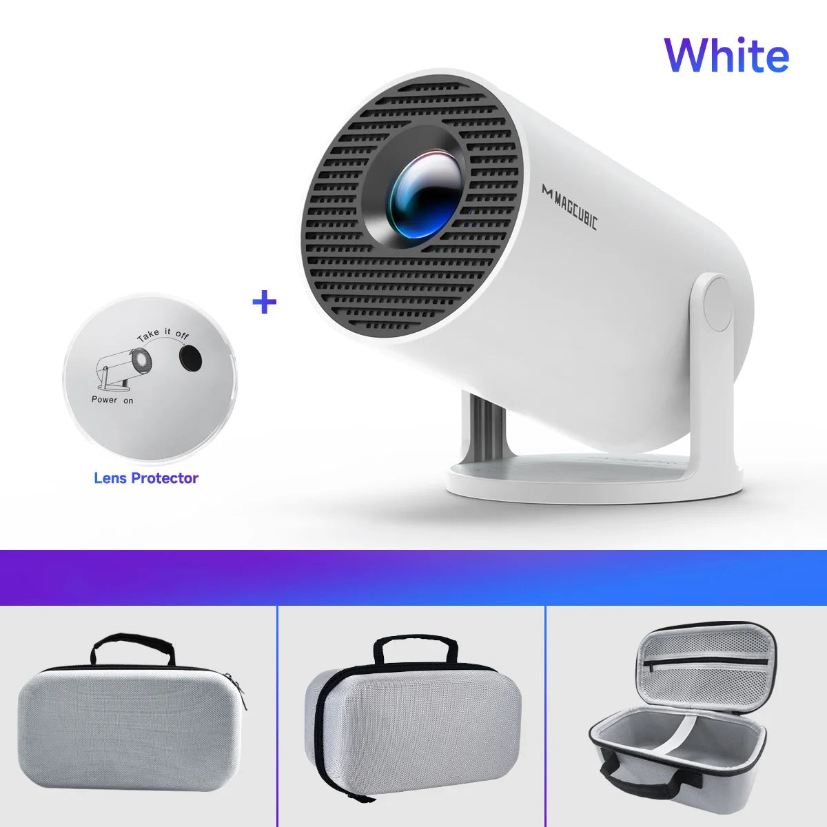 HY300 Pro Mini Smart Projector WiFi & Bluetooth HD Home Cinema