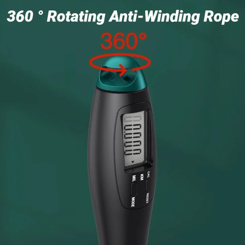 Smart Fitness Jump Rope with Digital Counter
