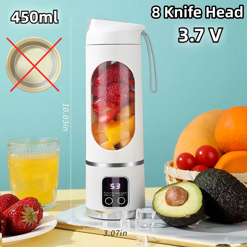 Kitchen Lab™ Pro Smoothie Blender – Rechargeable & Self-Cleaning