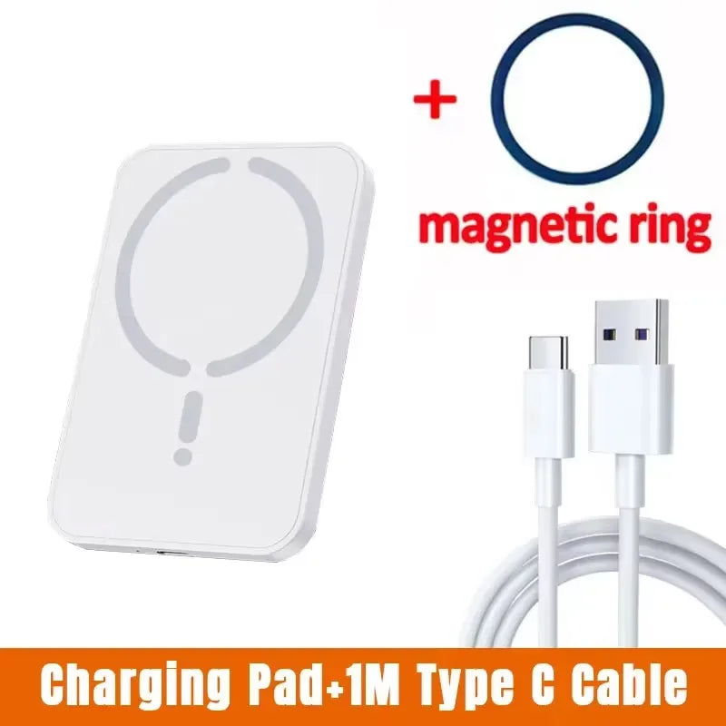 Magnetic Wireless Car Charger Air Vent Clip Phone Fast Charging Phone Mount