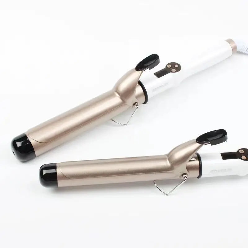 Professional Hair Curling Wand - Adjustable Temperature Curling Iron