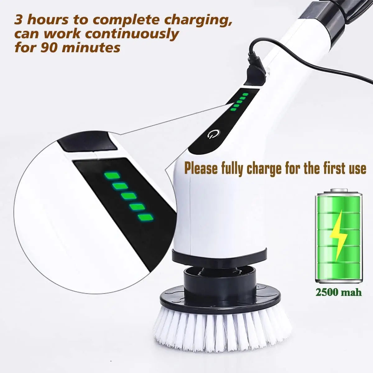 Cordledd Electric Spin Scrubber