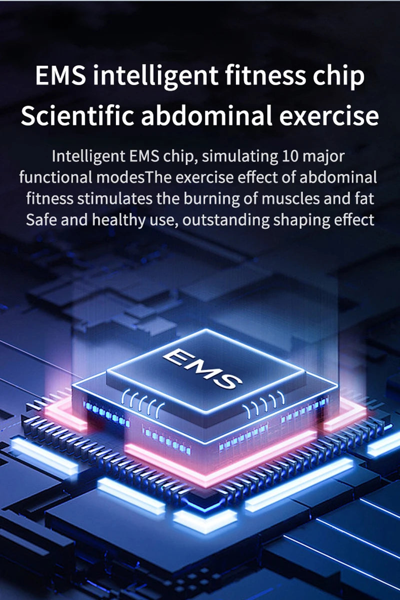 EMS Core Trainer Belt - Tone Yours Abs Anytime, Anywhere