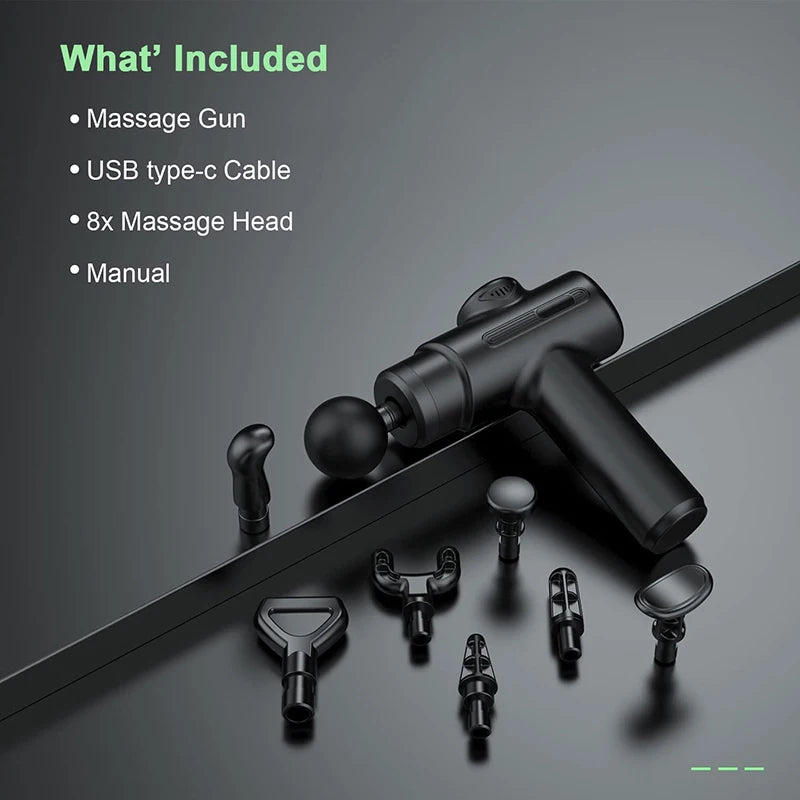 Deep Tissue Massage Gun Muscle Recovery & Relaxation