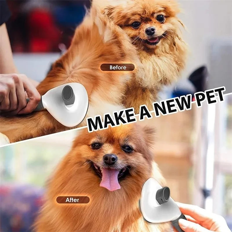 Self - Cleaning Pet Grooming Brush