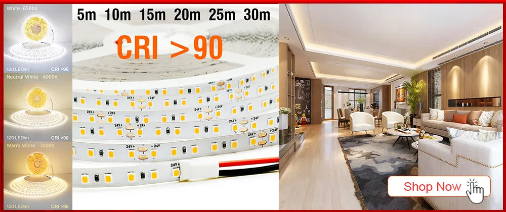 Smart RGB LED Strip Lights- 5M Color Changing
