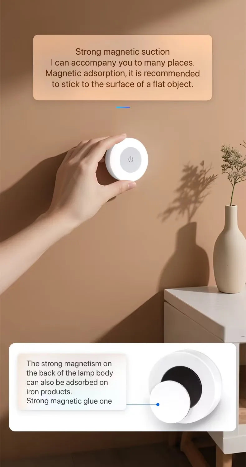 Touch Sensor LED Wall Night Light