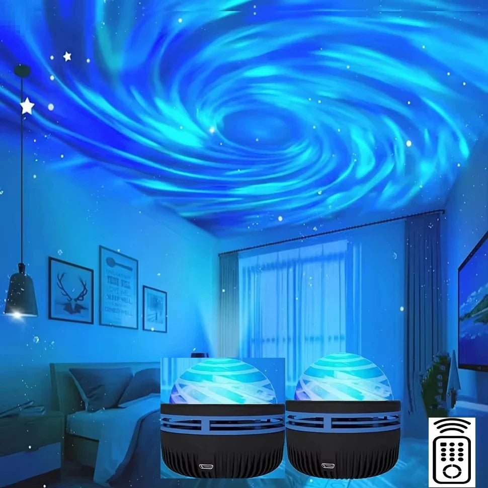 Galaxy Star Projector _ Led Night Sky Lamp for Bedroom & Relaxation