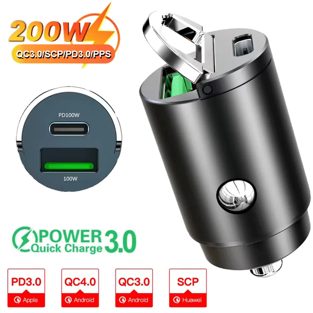 Ultra - Fast Mini Car Charger