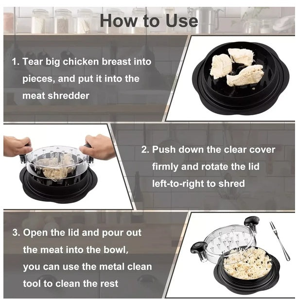 KITCHEN LAB™  Chicken Shredder Pro